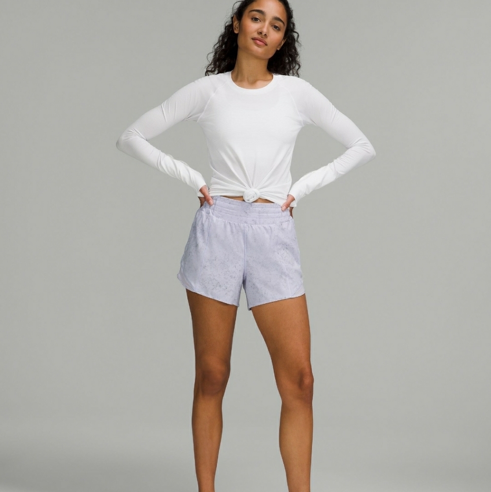 lululemon athletica Light blue Athletic Shorts - Picture 2 of 5